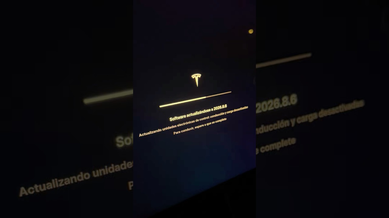 Actualización del Tesla