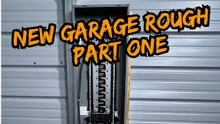 Shop Electrical Rough In - Part 1