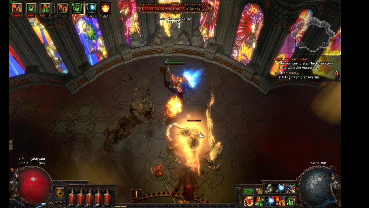 Path of Exile High Templar Avarius