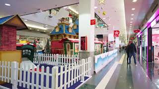 Shopping Mall Serenity - 4K Walking Tour with Binaural Audio