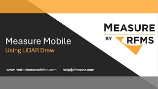 Using LiDAR Draw with Measure Mobile