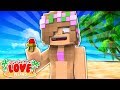 LITTLE KELLY GETS ENGAGED ON THE ISLAND? Minecraft Love Island