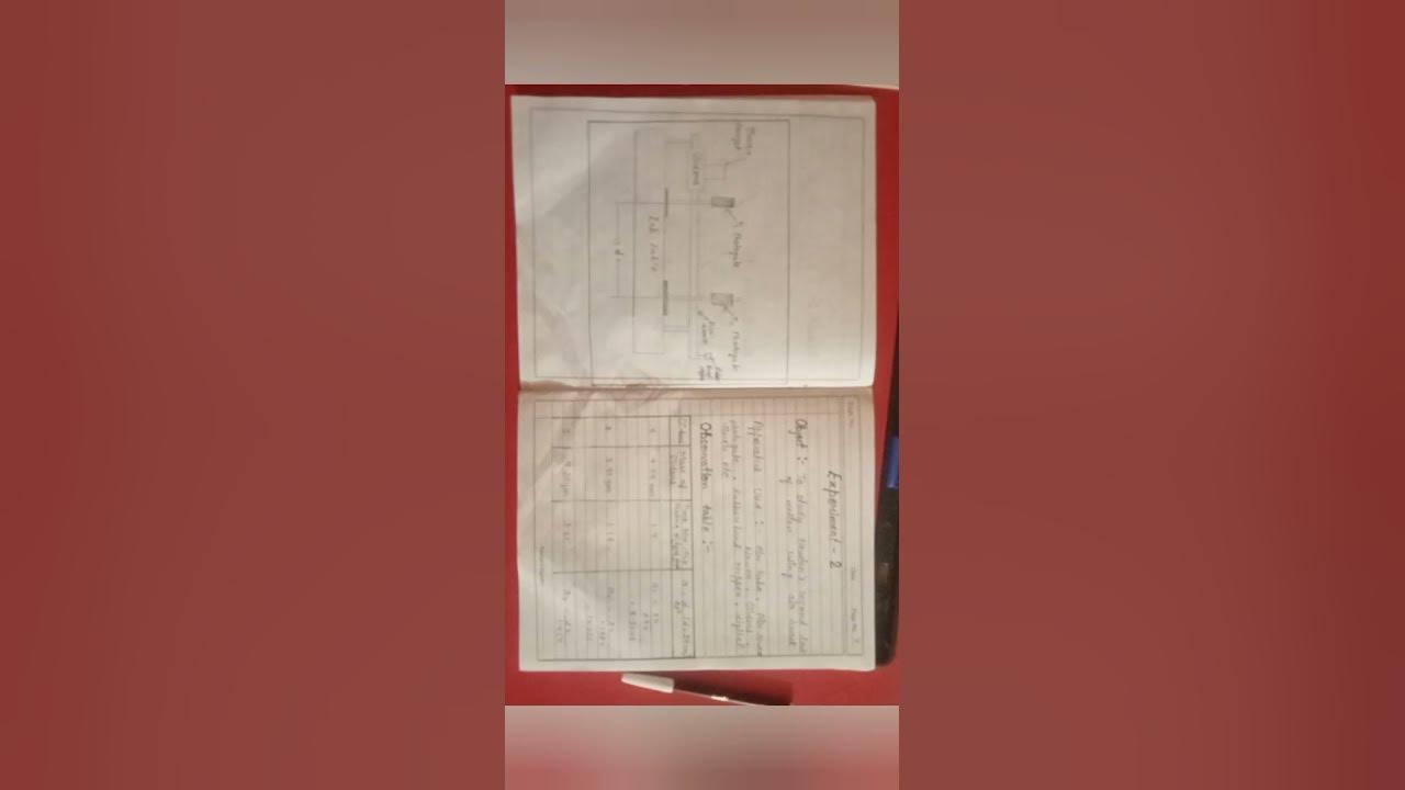 Linear air track experiment written work youtube