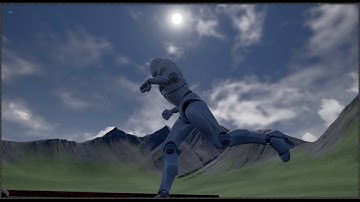 Unreal Engine Landscape Day Night Cycle Test