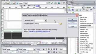 Dreamweaver Tutorial - Creating a basic Webpage