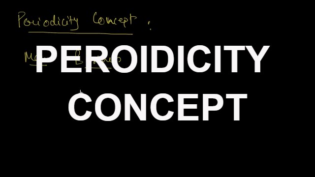 Accounting Concepts Periodicity Concept Youtube