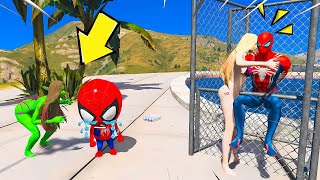 NAMORADA MISTERIOSA BEIJOU E PRENDEU O HOMEM ARANHA em UMA JAULA no GTA 5