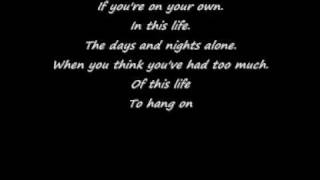 REM - everybody hurts Lyrics