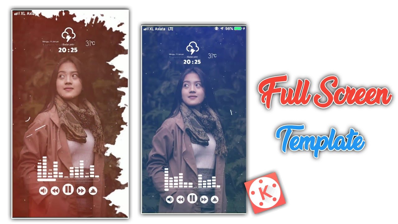 How To Create Full Screen Whatsapp Status | Kinemaster Video Editing Telugu | 