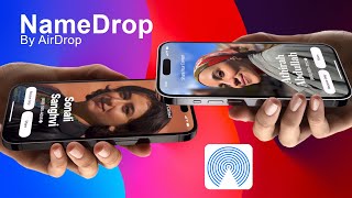 Como activar y usar Namedrop de iPhone con iOS 17 o posterior.