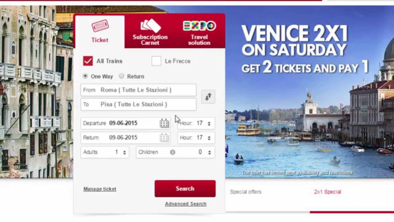I Biglietti Trenitalia Online Vanno Obliterati