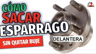 ✅ EXTRAER ESPARRAGO RUEDA DELANTERA sin quitar buje (perno / tornillo / birlo)