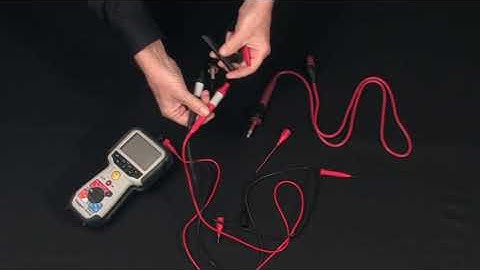 Megger MIT400 Insulation & Continuity Series - Getting started!