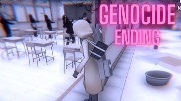 Yandere simulator the easiest way to get genocide ending (step by step guide)