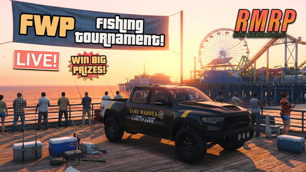 Fish Police Patrol the Fishing Tournament on RMRP Life with 