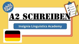 A2 Schreiben Sample 5 : Start Deutsch A2 / GOETHE INSTITUT PRUFUNG/ TELC DEUTSCH A2