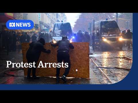 Almost 1,000 arrests in protests across France | ABC NEWS