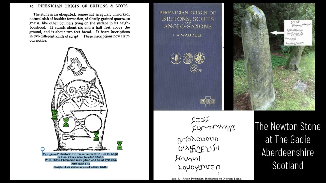 The Newton Stone   The Hittite Stone Carvings Aberdeenshire