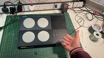 Live Circuit bending(or breaking) a Yamaha dd5 drum machine PART 1