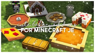 Cute Minecraft Bakery & Food Addons That I Absolutely Adore! 🍰🧁💞 [Best Minecraft JE Aesthetic] screenshot 4