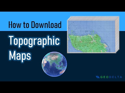 Downloading Topographic  Maps using Google Earth