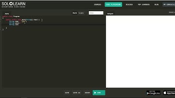 03. Java Tutorial Solo Learn, String concatenation printout