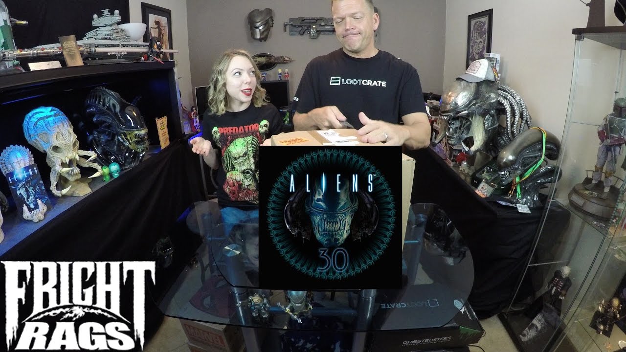 Fright Rags Aliens Box Set Unboxing | Guru Reviews - YouTube