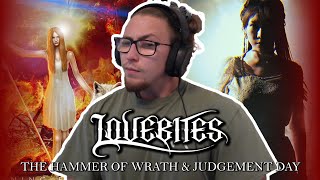 DOUBLE METAL REACTION Lovebites - The Hammer Of Wrath / Judgement Day