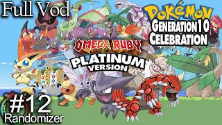 Pokemon Generation 10 Celebration Full Vod - Part 12 - Omega Ruby and Platinum April 27th 2026