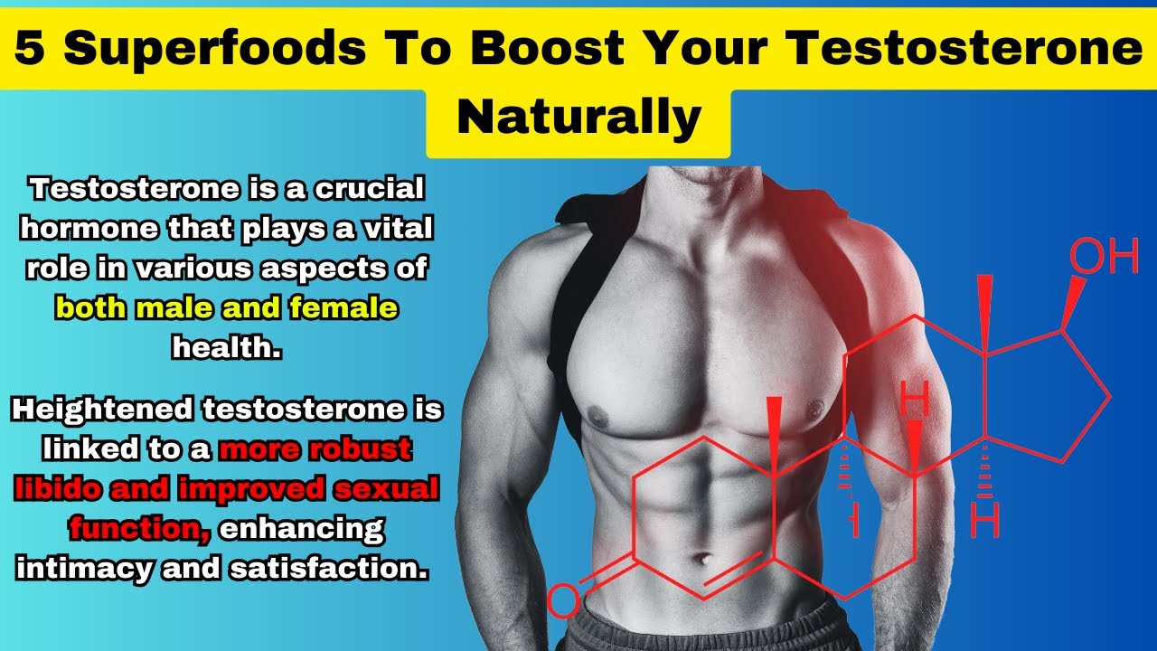 5 Superfoods To Boost Your Testosterone Naturally Testosterone Booster Testosterone Booster