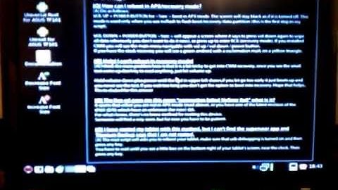Rooting ASUS Transformer using One-Click Universal Root V4