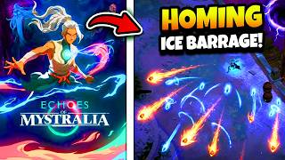 I Created a Homing Ice Machine-Gun Spell! | Echoes of Mystralia