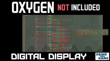 7-Segment Display Using AND OR NOT Logic Gates - Oxygen Not Included Automation Upgrade