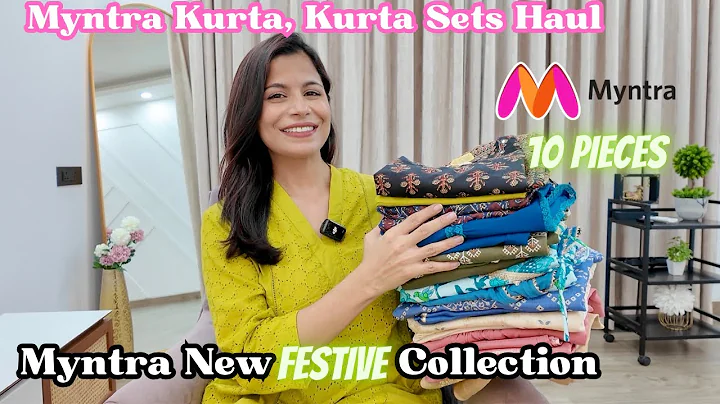 Myntra Festive Wear Kurta, Kurta Set & Co-ord Set Haul l Dream Simple