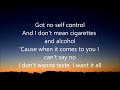 BEBE REXHA SELF CONTROL LYRICS 