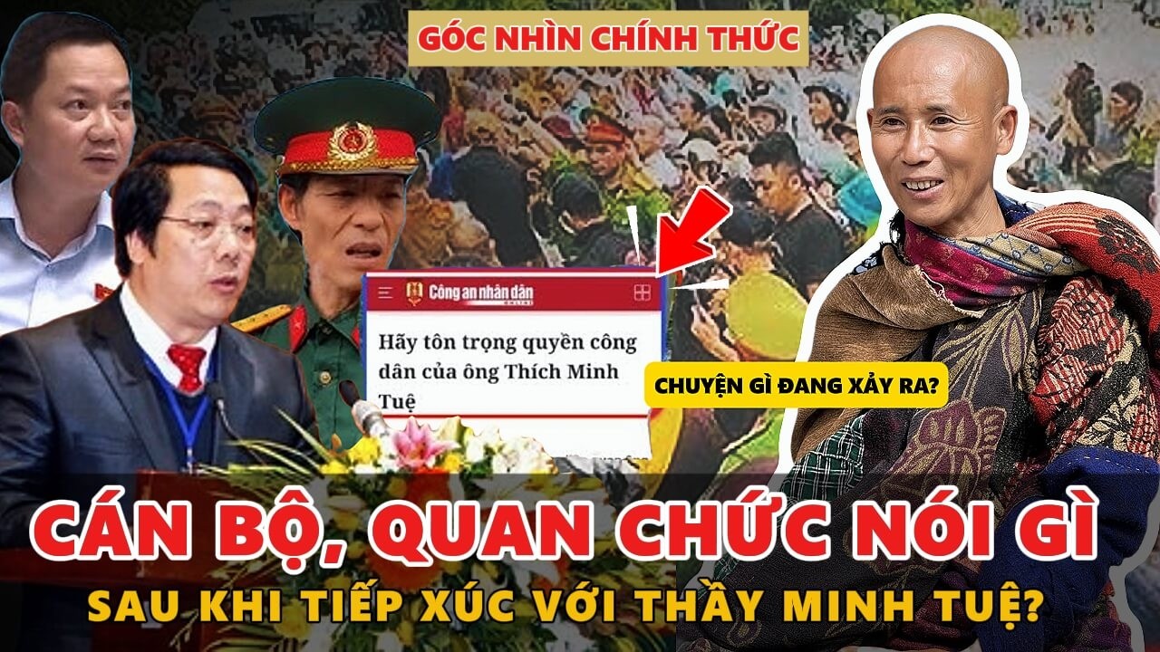 BẤT NGỜ! Quan Chức Và Lực Lượng Chức Năng Đánh Giá Thầy Minh Tuệ Ra Sao?