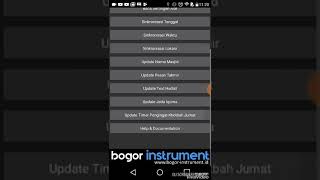 Aplikasi Setting Jam Waktu Shalat (JWS) berbasis P10 Arduino Bluetooth screenshot 4