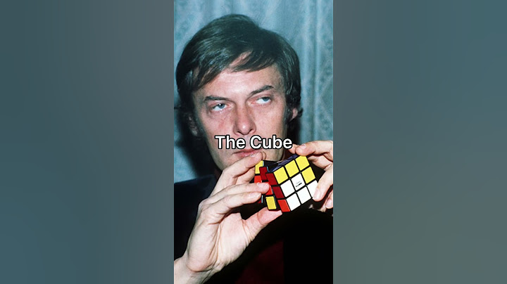 How LONG Did It Take Ernő Rubik To Solve The Rubik's Cube? 🤔 #shorts