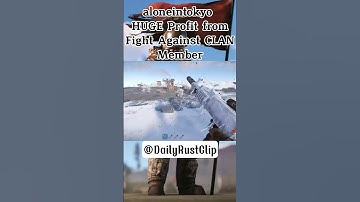 aloneintokyo HUGE Profit from Fight Against CLAN Member #rust #shorts #aloneintokyo