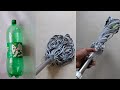 How To Make Floor Cleaning Twist And Squeezable Mop With Plastic Bottle And Old TShirts|Homemade Mop