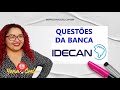 Questões da BANCA IDECAN - Língua Portuguesa - Yara Coeli