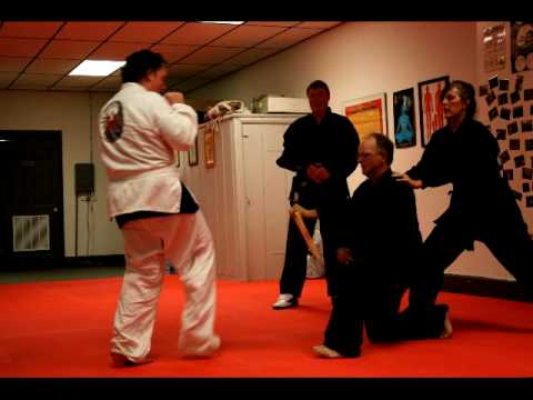 Students of the Tae Kwon Do program tested on November 6th for their next ranks under Grand Master Roger Barnes. Students did a great job! Testing included forms, sparring, one steps, board breaking and self defenses.