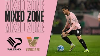 🎙️  Palermo-Venezia 0-3: Corini e Brunori in mixed zone