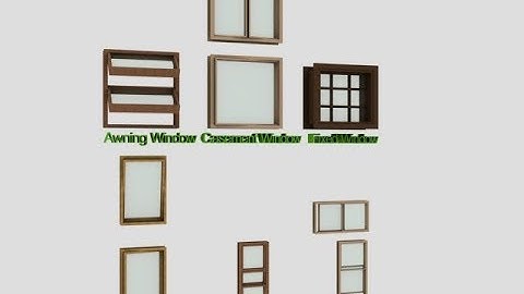WINDOW creation in 3ds max |  Modeling a PVC Window in 3ds Max