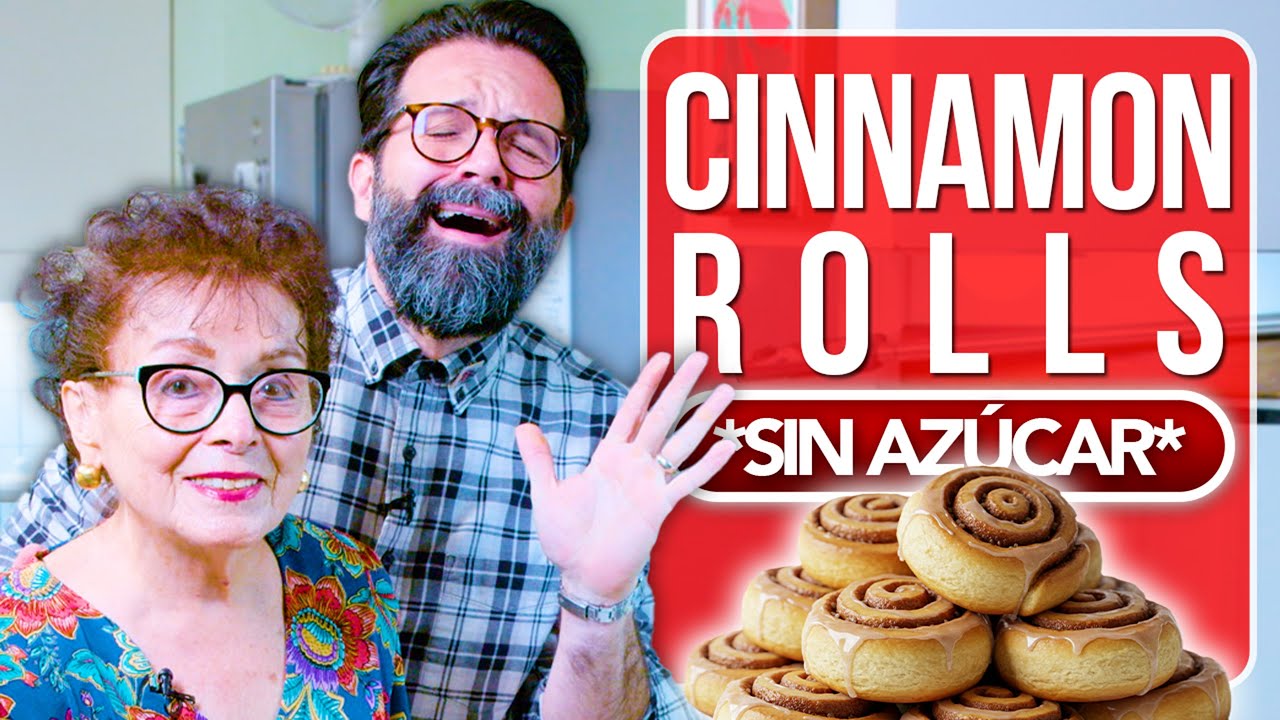 Receta Cinnamon Rolls *Sin Azúcar* con Doña Irma