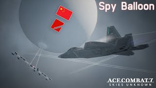 Chinese Spy Balloon Incident - Ace Combat 7 Mod screenshot 4