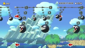 Chomp Chomp Party by Pino - Super Mario Maker - No Commentary 1AF