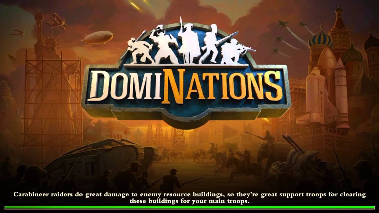 DomiNations - Enlightenment Age How to Raid Higher Level Base Successfully