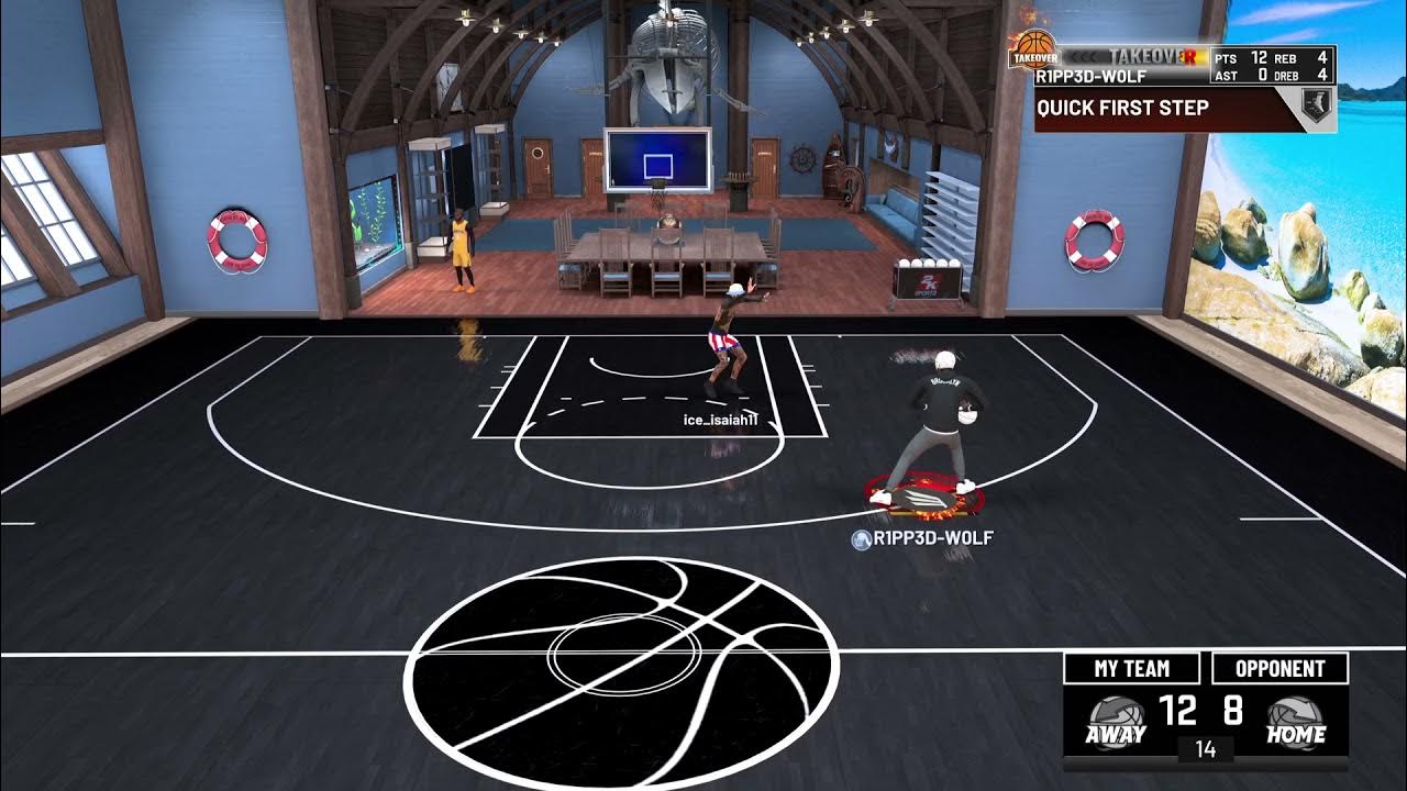 ONE OF THE MOST RARE CONTACT DUNKS IN NBA 2K22 YouTube