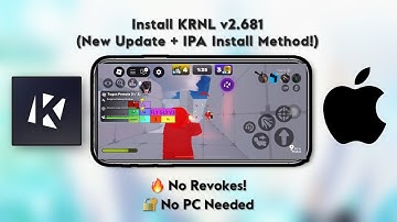 🔥 KRNL Executor iOS v2.681 – BEST Roblox Executor for iOS (iPhone & iPad) | New Update 2025!